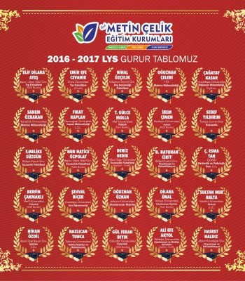 2016 - 2017 LYS GURUR TABLOMUZ